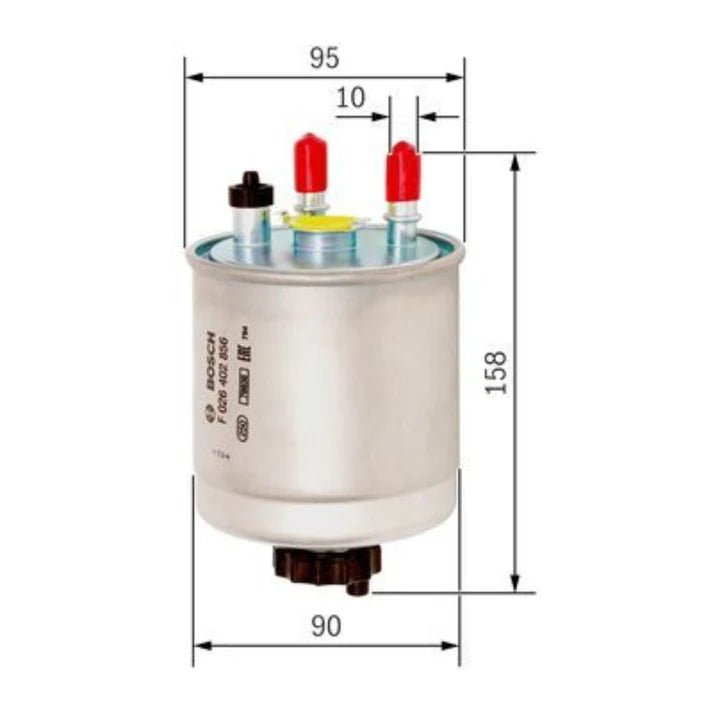 Filtro Bosch Renault Kangoo - Filtro de combustible - Filtro de combustible - Vargas Diesel - Calama