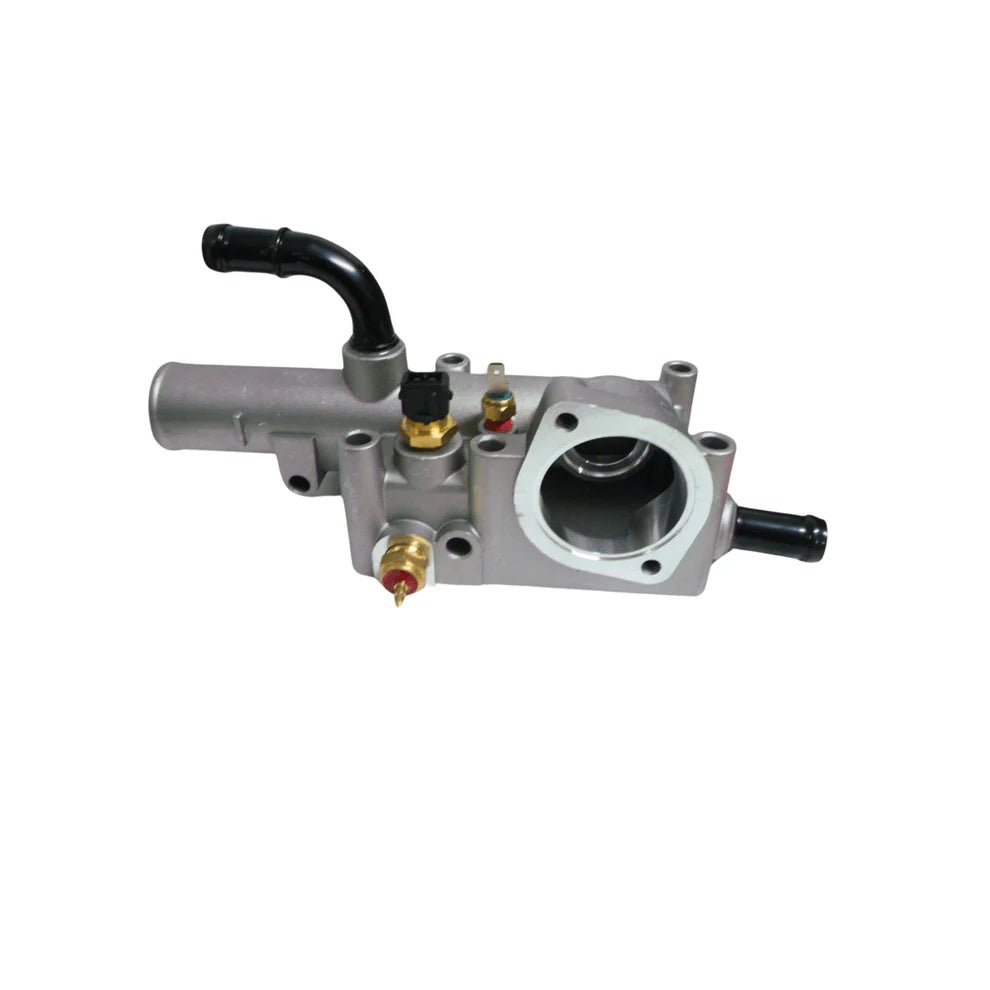 KIT Base Porta Termostato + sensores Kia Frontier 2.7 3.0 Besta 2.7 3.0 Korea Alternativo - TAPA DEPOSITO RADIADOR - KIT Base Porta Termostato + sensores Kia Frontier 2.7 3.0 Besta 2.7 3.0 Korea Alternativo - Vargas Diesel - Calama