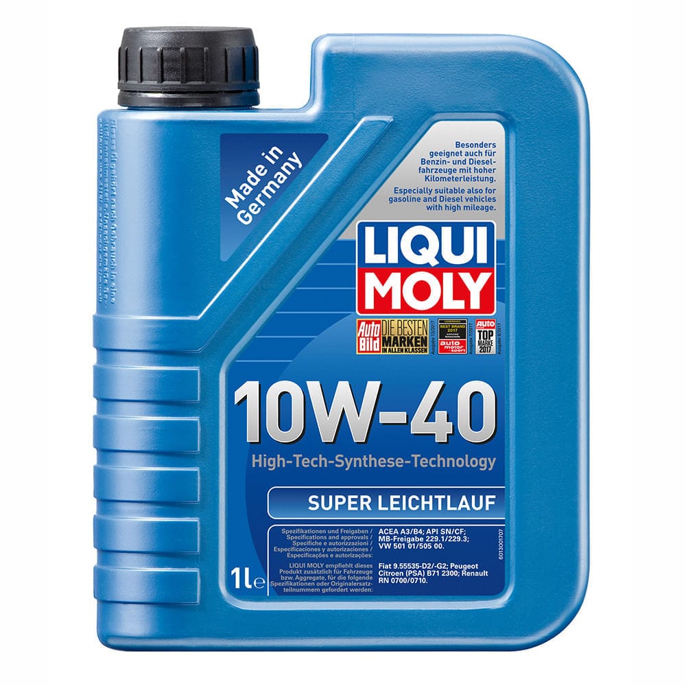 Aceite 10W40 LIQUI MOLY 1L - VARGASDIESEL - 10W401LTLIQUIMOLY - Aceite 10W40 LIQUI MOLY 1L