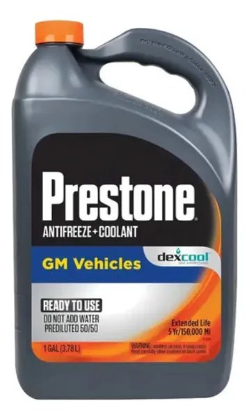 Anticongelante Prestone Naranja 50/50 Galón – Protección Contra Corrosión y Sobrecalentamiento - lubricantes - Anticongelante Prestone Naranja 50/50 Galón – Protección Contra Corrosión y Sobrecalentamiento - Vargas Diesel - Calama
