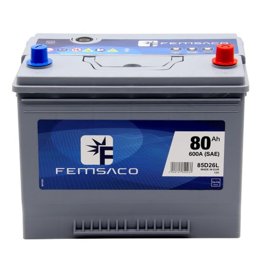 Batería 80Ah CCA600 PD - VARGASDIESEL - Bateria80AhPD600 - Batería 80Ah CCA600 PD