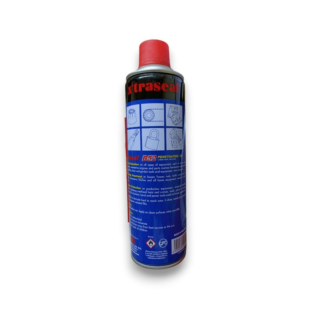desoxidante tipo W40 B52 550ml XTRASEAL - VARGASDIESEL - desoxidante tipo W40 B52 550ml XTRASEAL