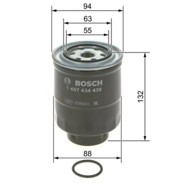 Filtro Bosch Ford Ranger, Mazda Bt50 - VARGASDIESEL - Filtro Bosch Ford Ranger, Mazda Bt50