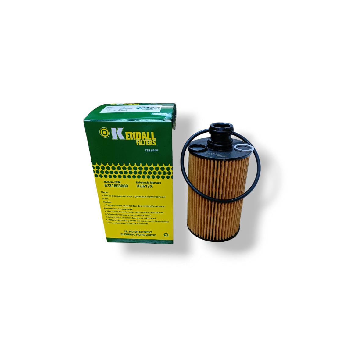 Filtro de Aceite SSANGYONG ACTYON/STAVIC/KORANDO/REXTON - VARGASDIESEL - 6721803009 - Filtro de Aceite SSANGYONG ACTYON/STAVIC/KORANDO/REXTON