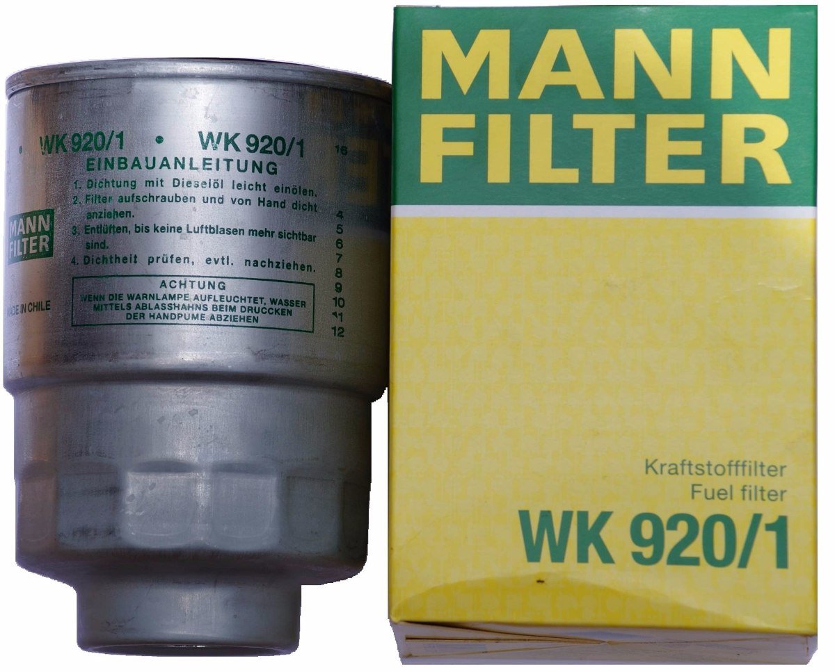 FILTRO PETROLEO MANN FILTER WK 920/1 - VARGASDIESEL - WK920/1 - FILTRO PETROLEO MANN FILTER WK 920/1