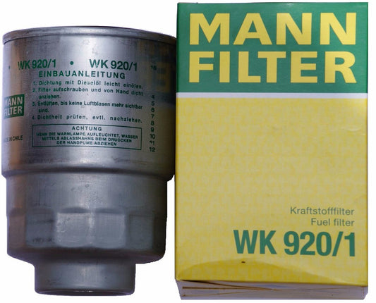 FILTRO PETROLEO MANN FILTER WK 920/1 - VARGASDIESEL - WK920/1 - FILTRO PETROLEO MANN FILTER WK 920/1
