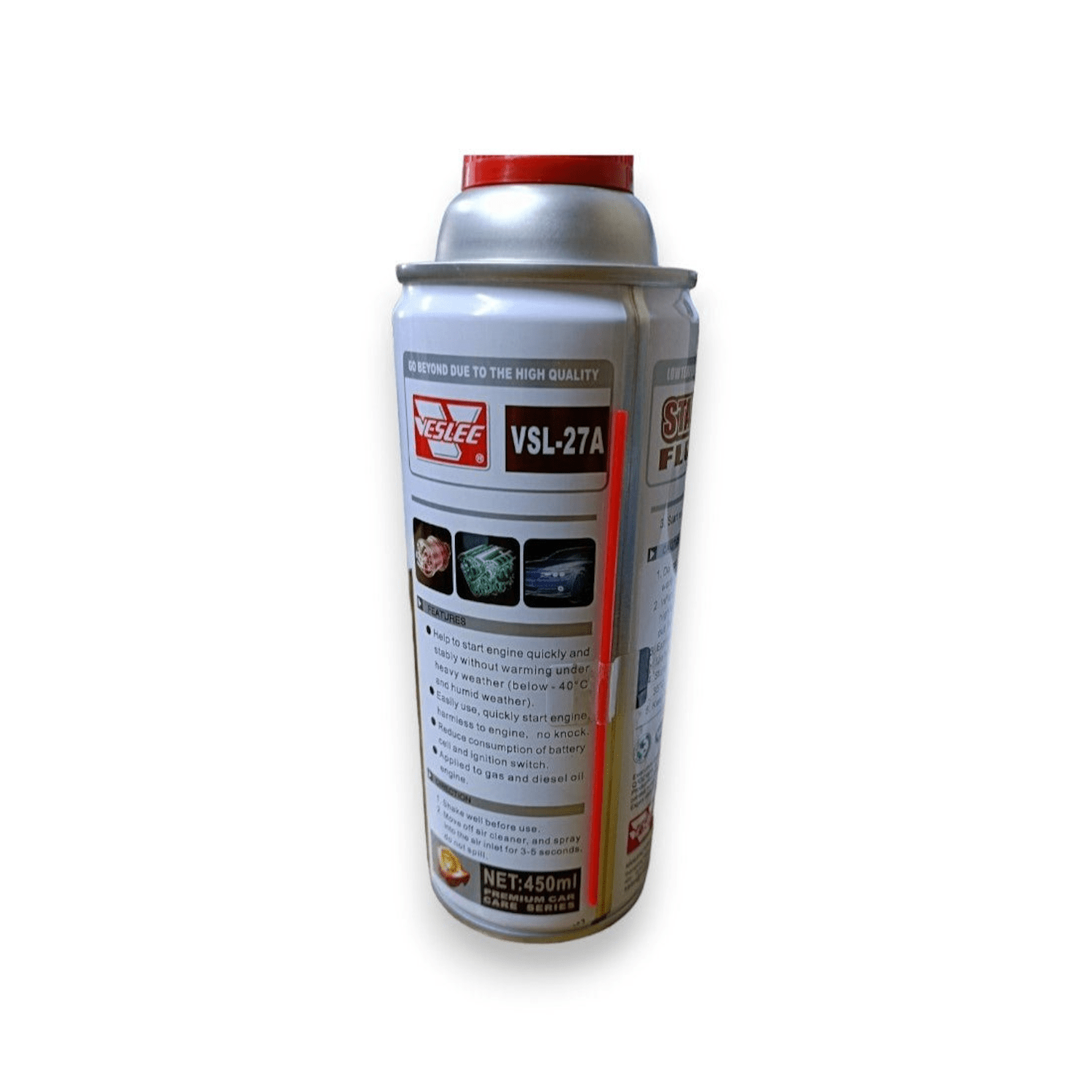 Liquido de partida en frio para motor VESLEE 450 ml DIESEL Y BENCINA - Vargas Diesel - VSL - 27A - Liquido de partida en frio para motor VESLEE 450 ml DIESEL Y BENCINA