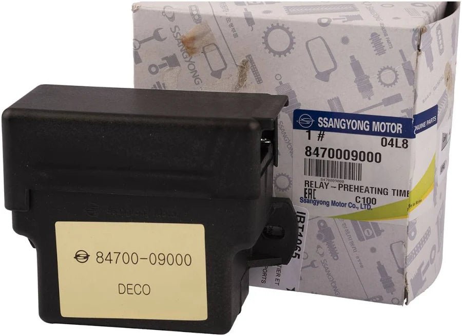 Relay - precalentador o temporizador de bujía SsangYong ACTYON, Kyron 2.0 - sensor - Relay - precalentador o temporizador de bujía SsangYong ACTYON, Kyron 2.0 - Vargas Diesel - Calama
